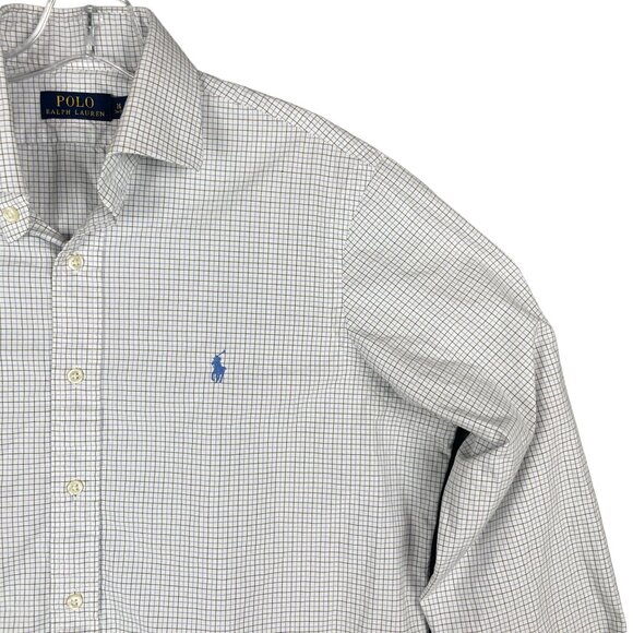 Polo Ralph Lauren Mens Shirt 16 Work Office Capsule Everyday Basic Staple Dress - Picture 4 of 13